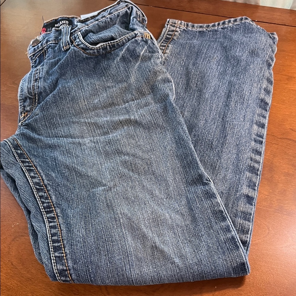 Ariat Men's Relaxed Boot M4 Flame Resistant Fit Blue Work Jeans